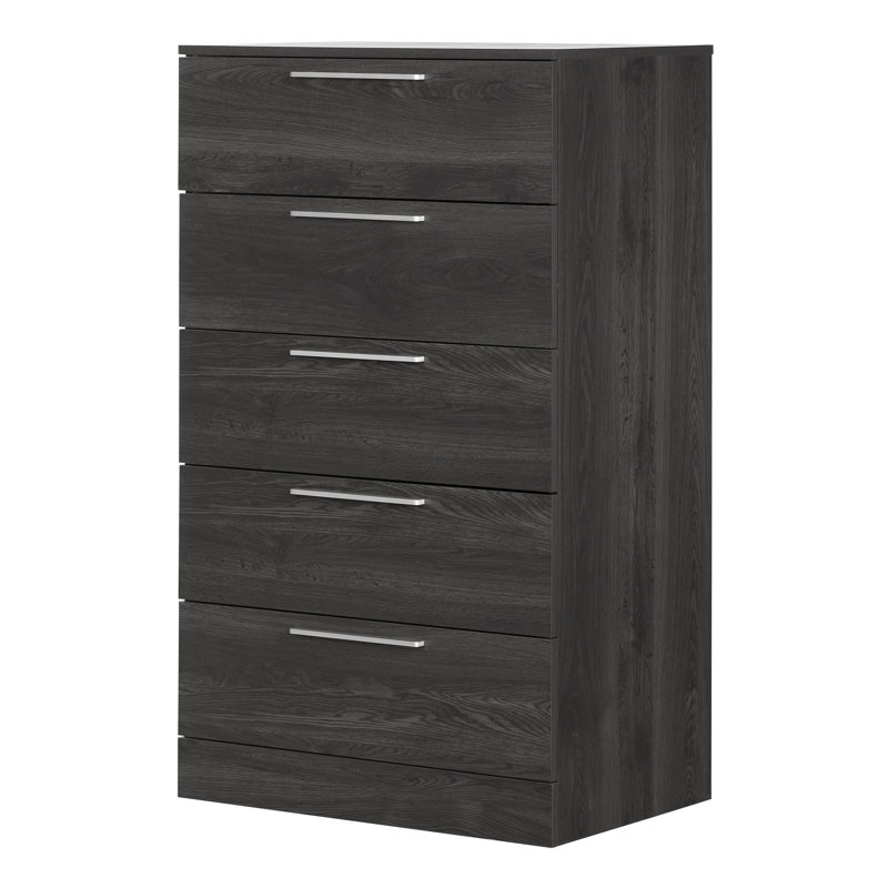 Step One Essential 5-Drawer Chest , Gray Oak