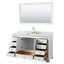 Ensemble de meuble-lavabo simple 60 "avec miroir Deborah-80209533-23113262