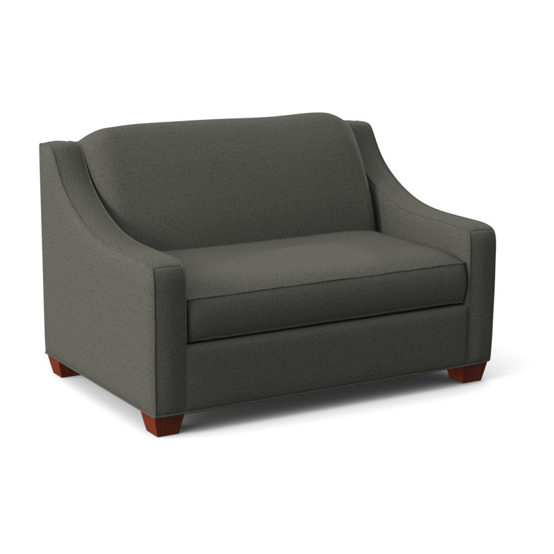 Phillips Upholstered Accent Chair, BM Cherry, Dorset Ash