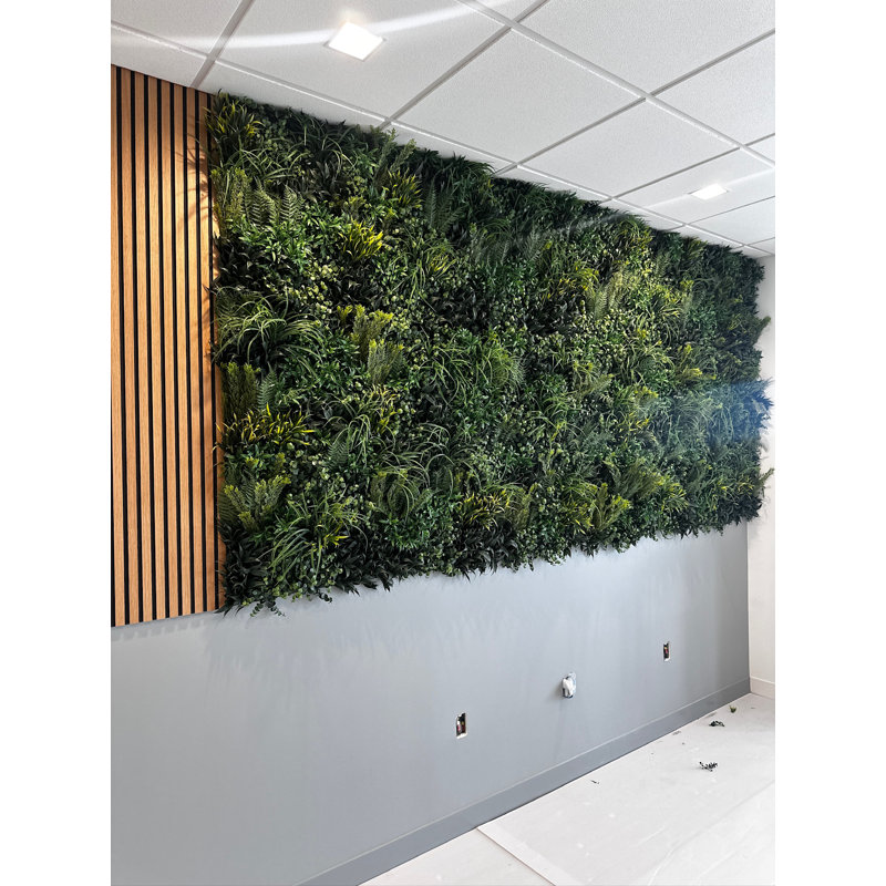 Faux Foliage Hedge