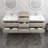 Moreno Bailey Wall Mounted 2 Double Combined Vanity Unit Bathroom Vanity With Acrylic Top