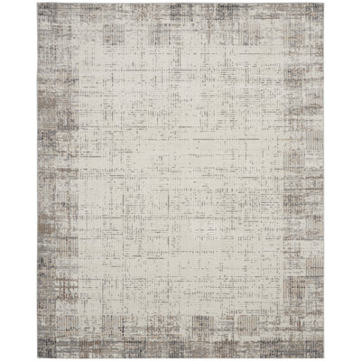 Tapis gris / ivoire Adriao