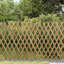 105cm H x 100cm W Bamboo Included