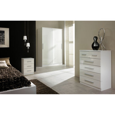 Kirkwood 36cm W Solid Wood Bedside Table