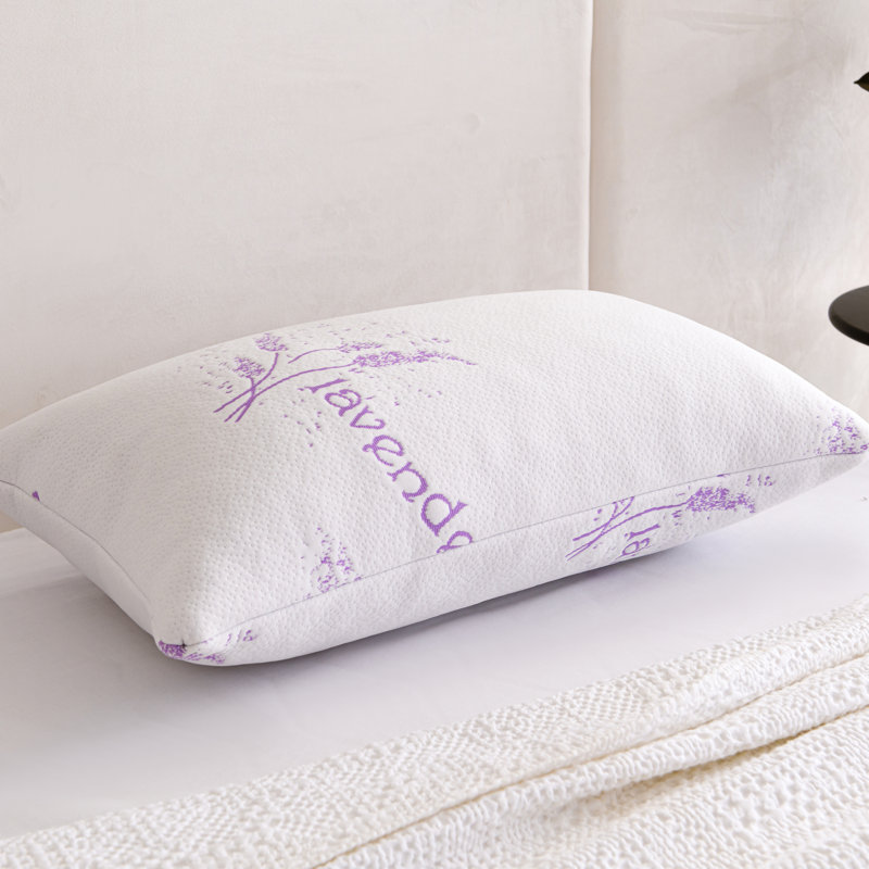 Oreiller en mousse viscoélastique 1pc Shirleysburg, Standard 16 po x 28 po