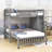 Elys Kids Twin Over Full Bunk Bed with Drawers-1414530615