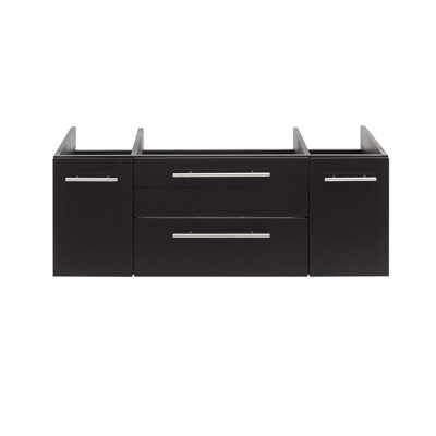 Lucera 42" Wall Mount Single Undermount Sink Bathroom Vanity Base Only (Top and Sink Not Included)