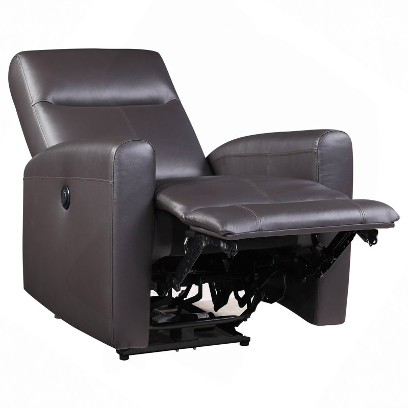 Fauteuil inclinable électrique avec accoudoirs carrés