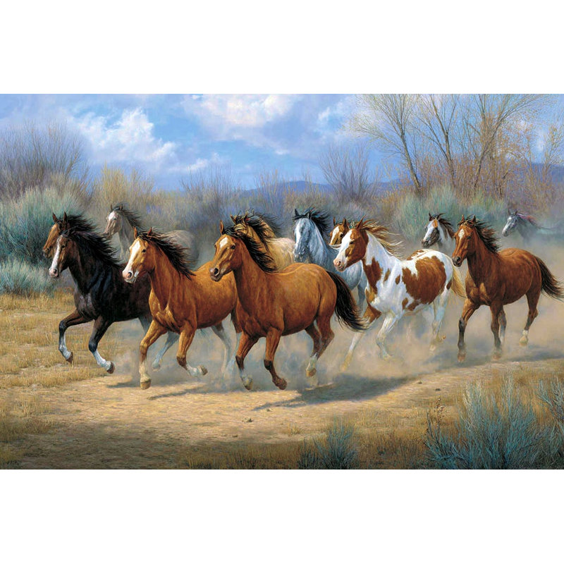 Art mural sur toile Prairie Turn, L 24 po x H 16 po x P 1,5 po