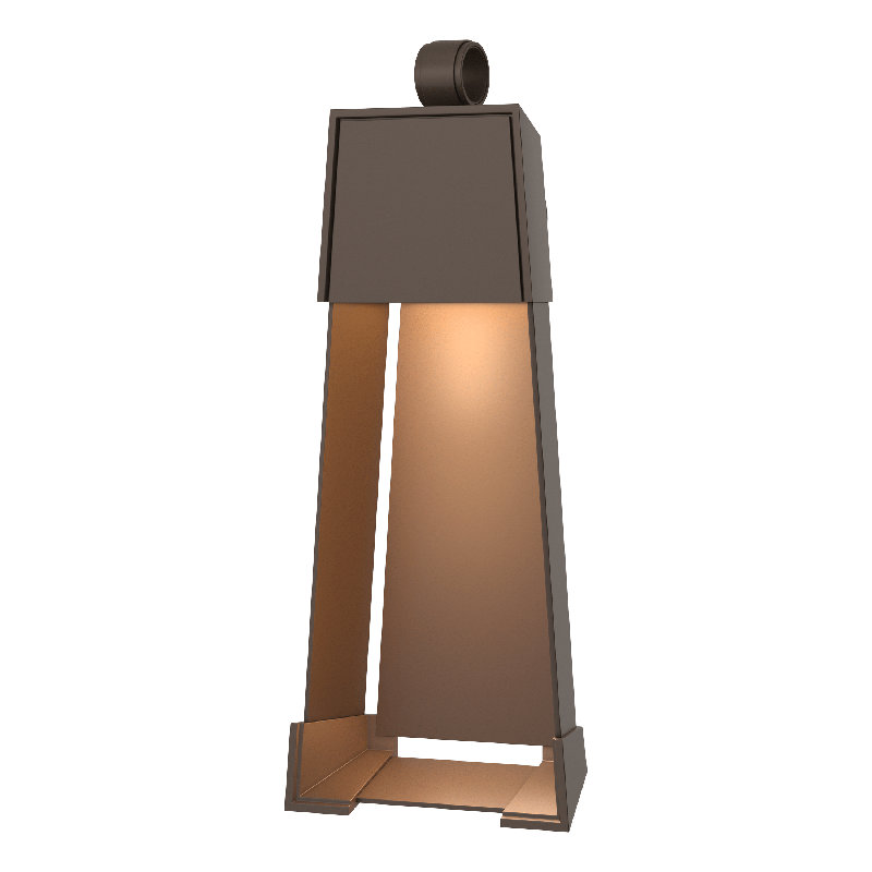 Revere Steel Wall Light, Natural Iron, 25.1" H x 10.2" W x 4" D, Coastal Bronze
