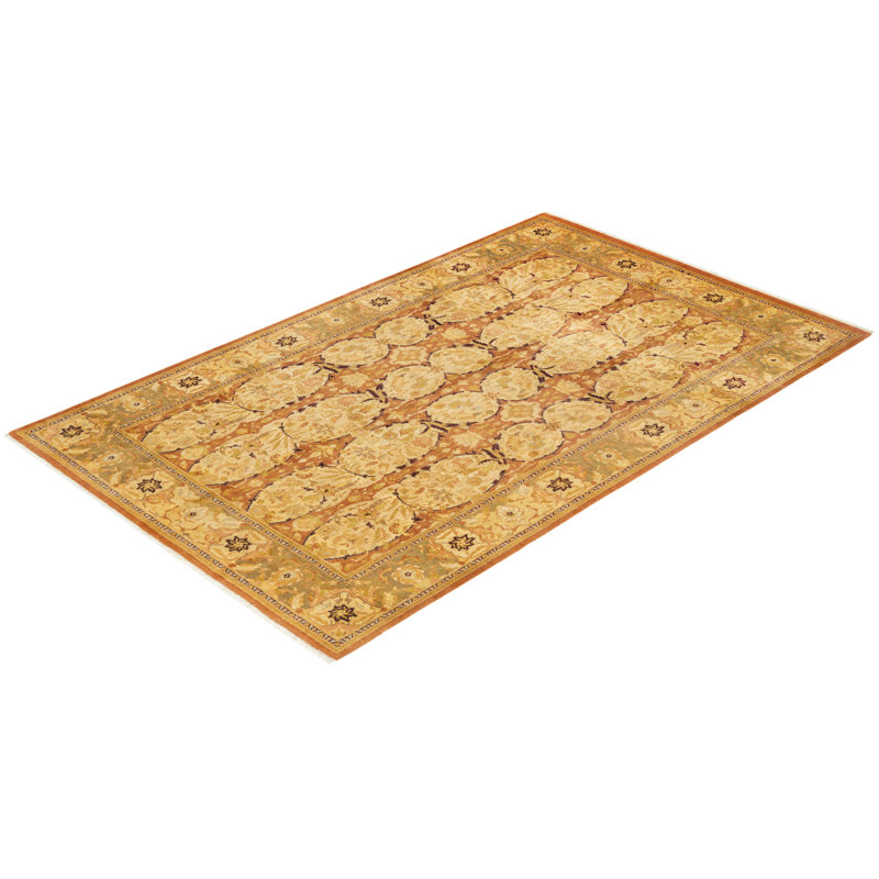 Classic One-of-a-Kind 5' 10" X 9' 6" Hand Knotted Area Rug