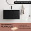 Meuble-lavabo simple 30 po avec comptoir en céramique
