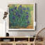 Irises en fleurs II - Art mural encadré sur toile-62718868-62718864