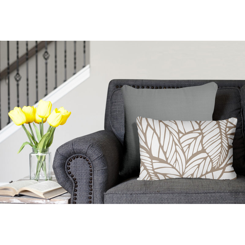 Housse et insert de coussin d'extérieur, Beige