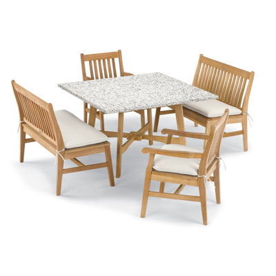 Wexford Outdoor - Piece Dining Set with Cushions