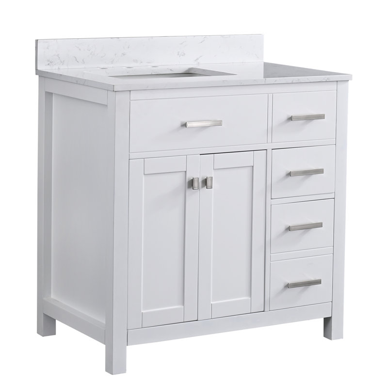 Ensemble de meuble-lavabo simple 36 po Pisani