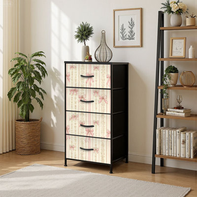 Commode de rangement verticale 4 tiroirs