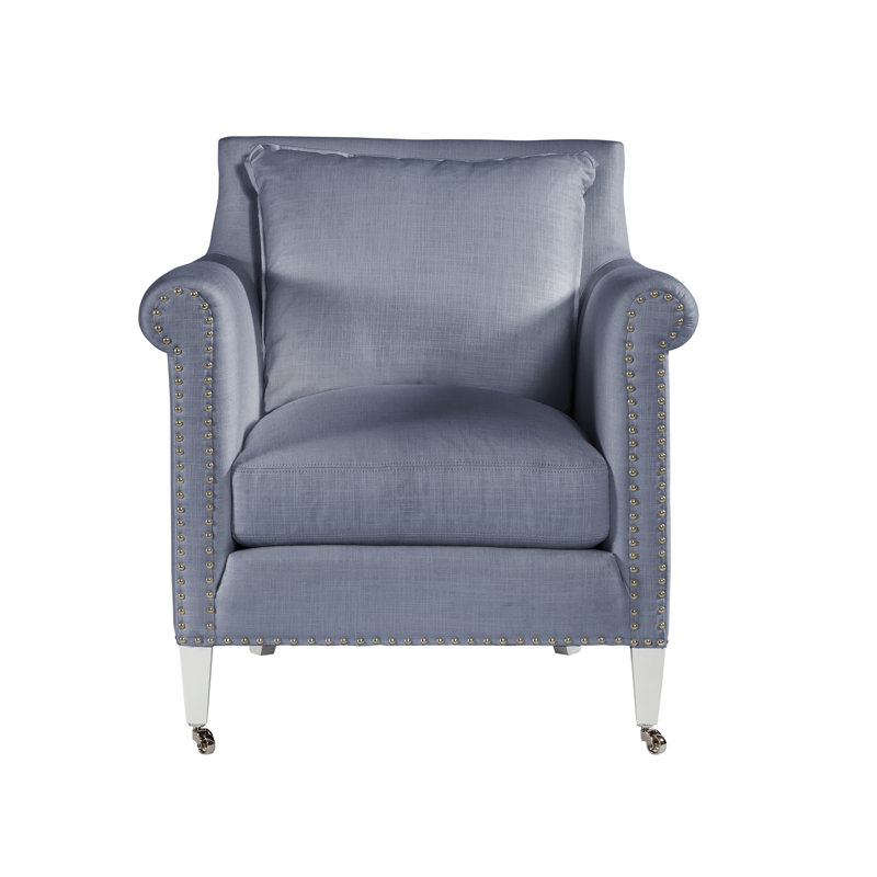 Paris 34" Wide Armchair, Affinity Blue