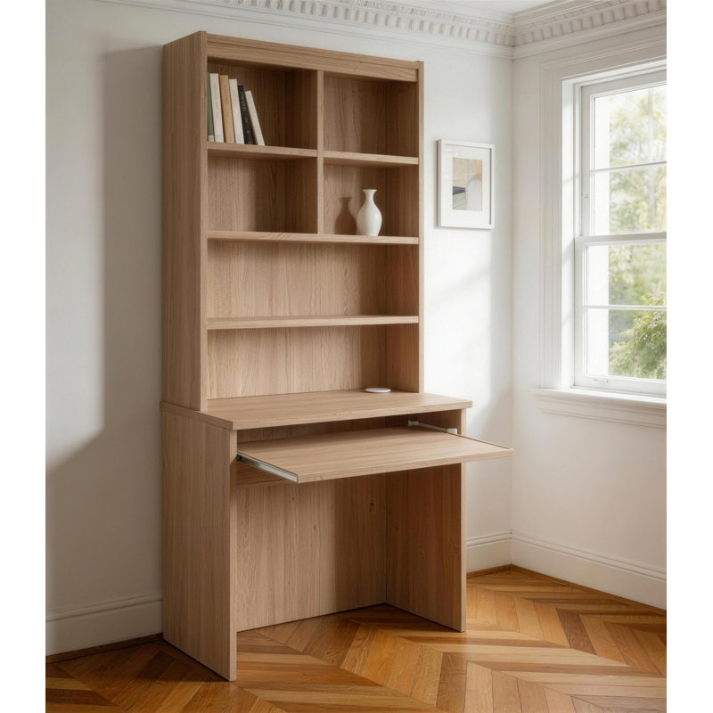Haajirah Computer Desk, Oak