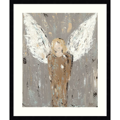«Angel Guardian» par Jade Reynolds, impression sur bois encadrée