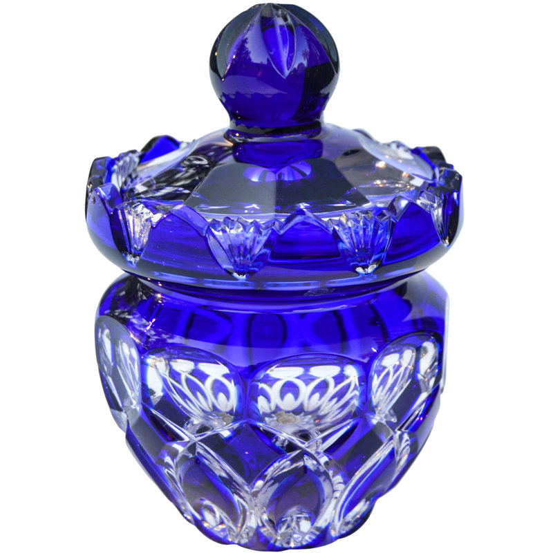 Handmade Crystal Jar