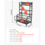 Steel Freestanding Multi-Use Sports Rack