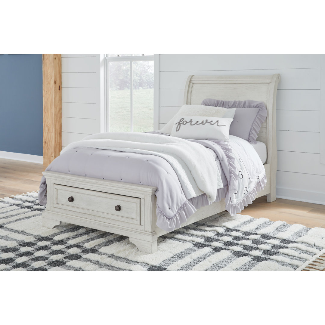Dadrianna Full / Double Low Profile Storage Sleigh Bed August Grove®