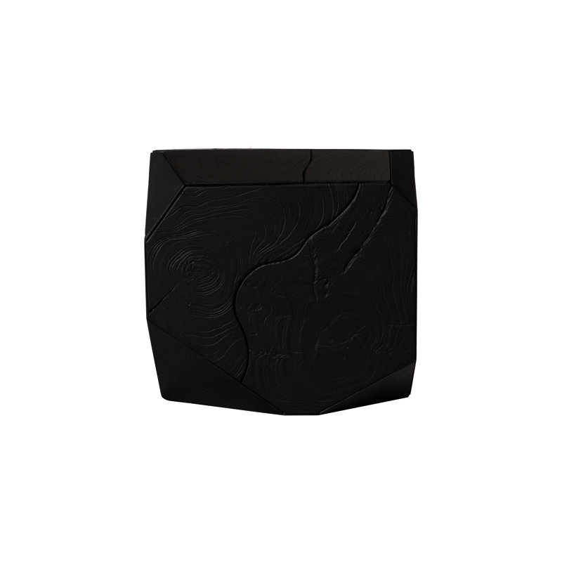 Prism Coffee Table, Natural, Black