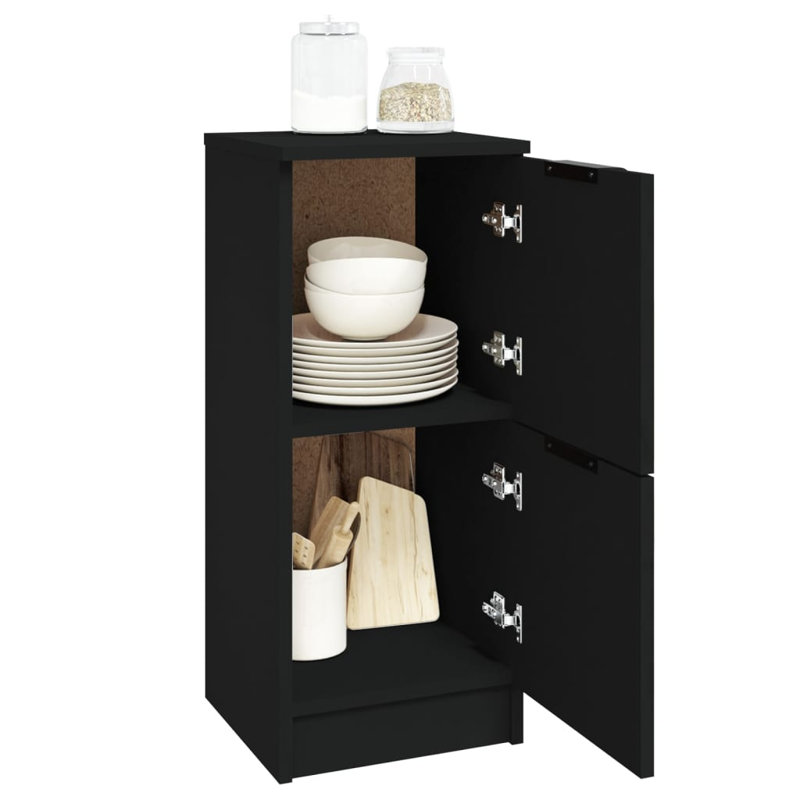 Manoff 30cm W Manufactured Wood Bedside Table, Set of 2