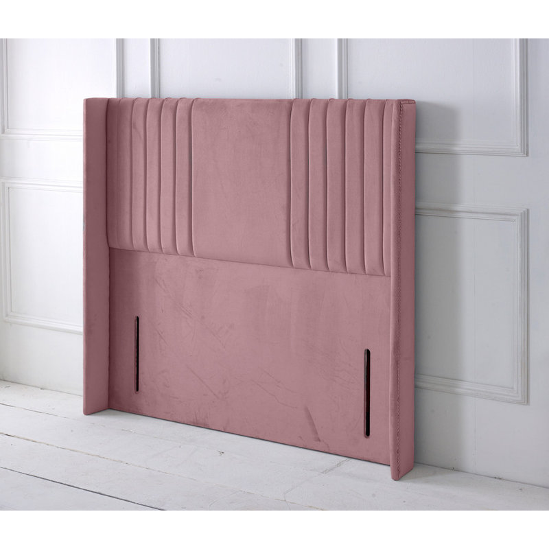 Upholstered Headboard, Single (3'), Pink