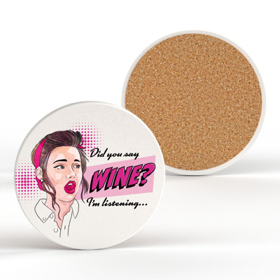 Ceramic Round 1 Piece Coaster