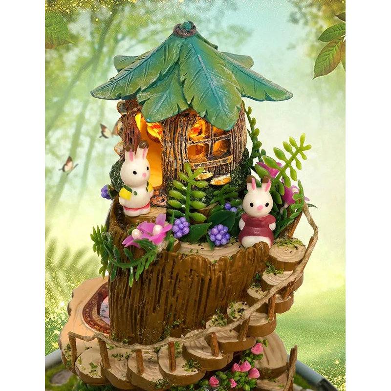 Ensemble de boîte de chambre miniature Wizardi - The Forest Whim
