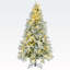 Arbre de Noël pré-éclairé enneigé-1173124201