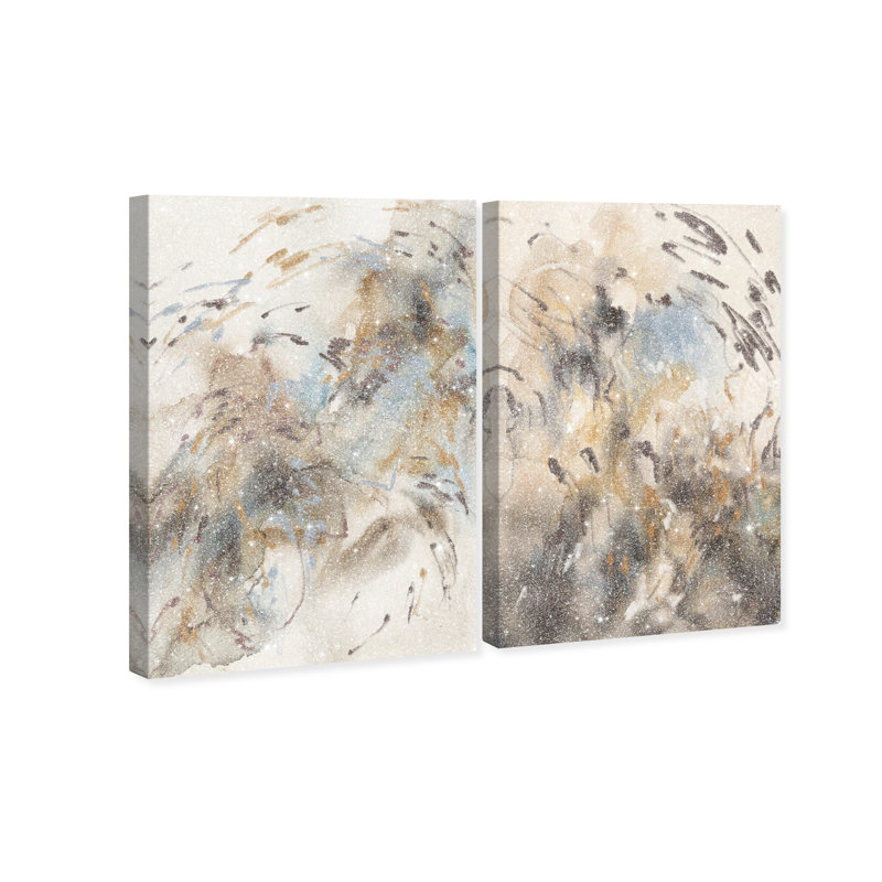 Mindfulness Set Set by Oliver Gal, 90"H x 60"W, Gallery Wrapped