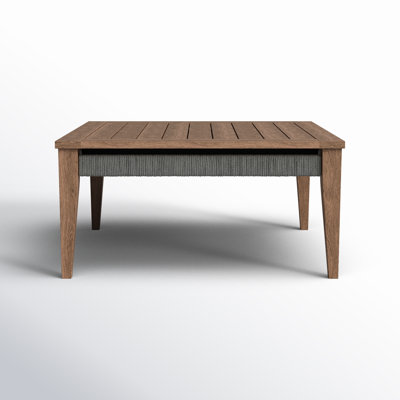Galilea 35.5'' Wood Outdoor Coffee Table