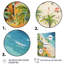 Pastel Colour Coastal Beach Scene Paradise I - Beach Wall Art-876475365-909733901