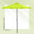 9ft Patio Umbrellas Outdoor Table Market Umbrellas with Crank and Pust Button Tilt, Wood Color Pole-59391218