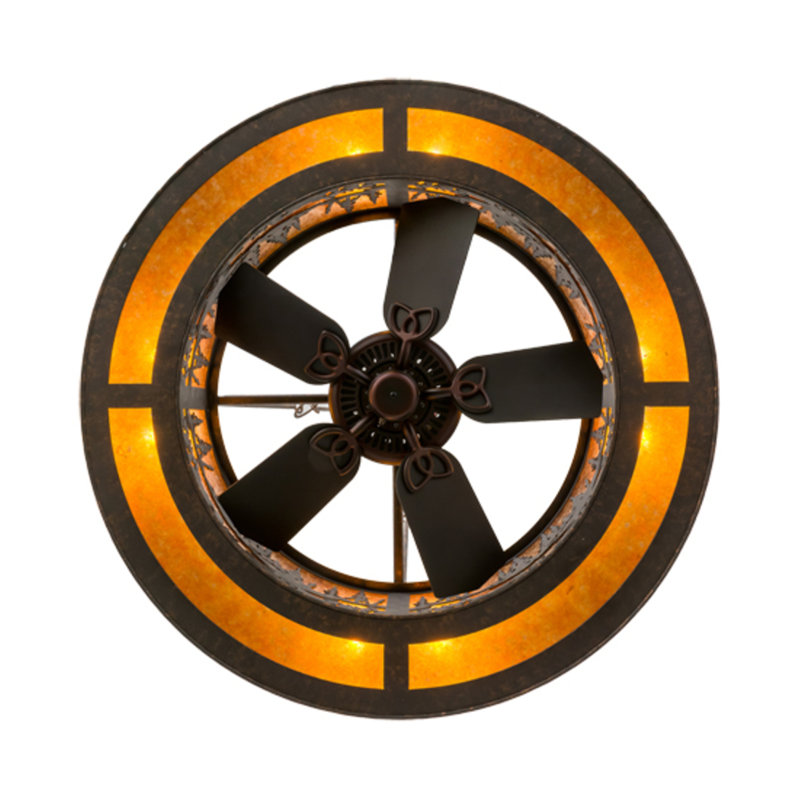 Tall Pines Downrod Ceiling Fan