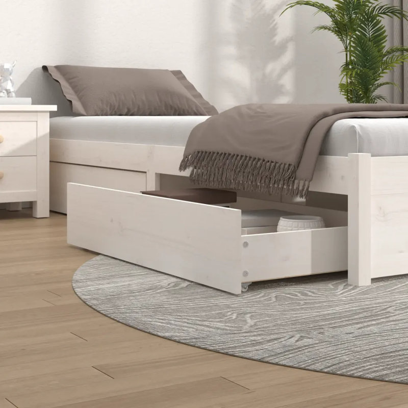 Jarail Underbed Storage Drawers, White