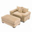 Fauteuil club avec repose-pieds 54,3 po-1343959819