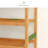 Bamboo Shoe Rack Organizer - 6 Tier, 80Cm, Natural Wood With Dust-Proof Design, Space-Saving For Entryway, Dorm Room