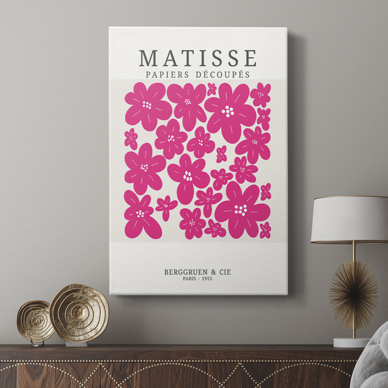 Matisse CD XX, reproduction encadrée - galerie Cavas sur mesure, H 27 po x l 18 po