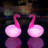Floating Flamingo LED Pool Lights 2PCS, Waterproof, Glow In The Dark Solar Powered, Inflatable For Pool Spa Patio Wedding Party Christmas Decorations