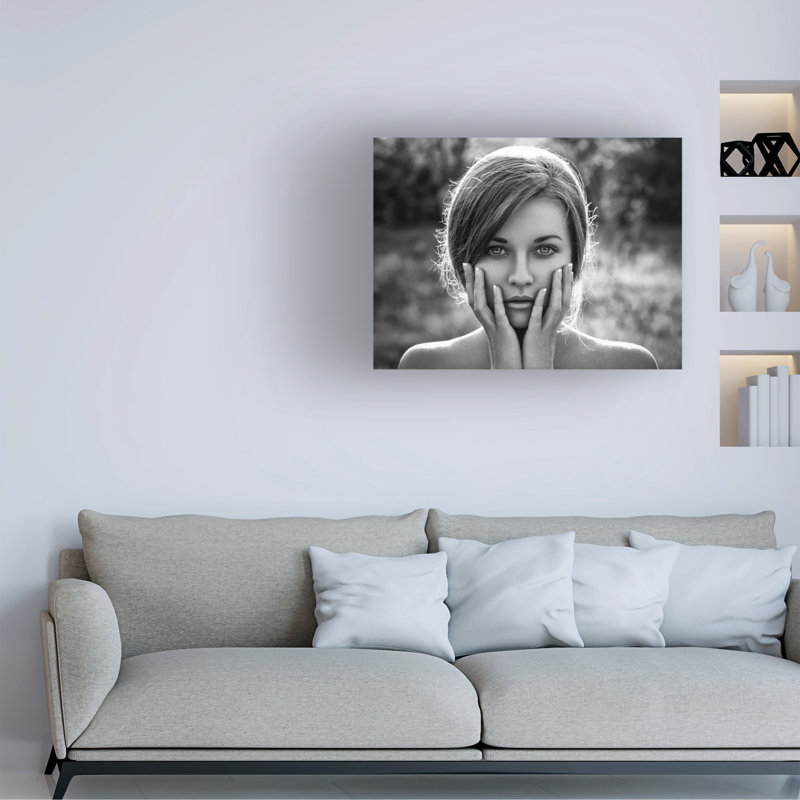 Alex Malikov  Mary Canvas Art, 14" H x 19" W