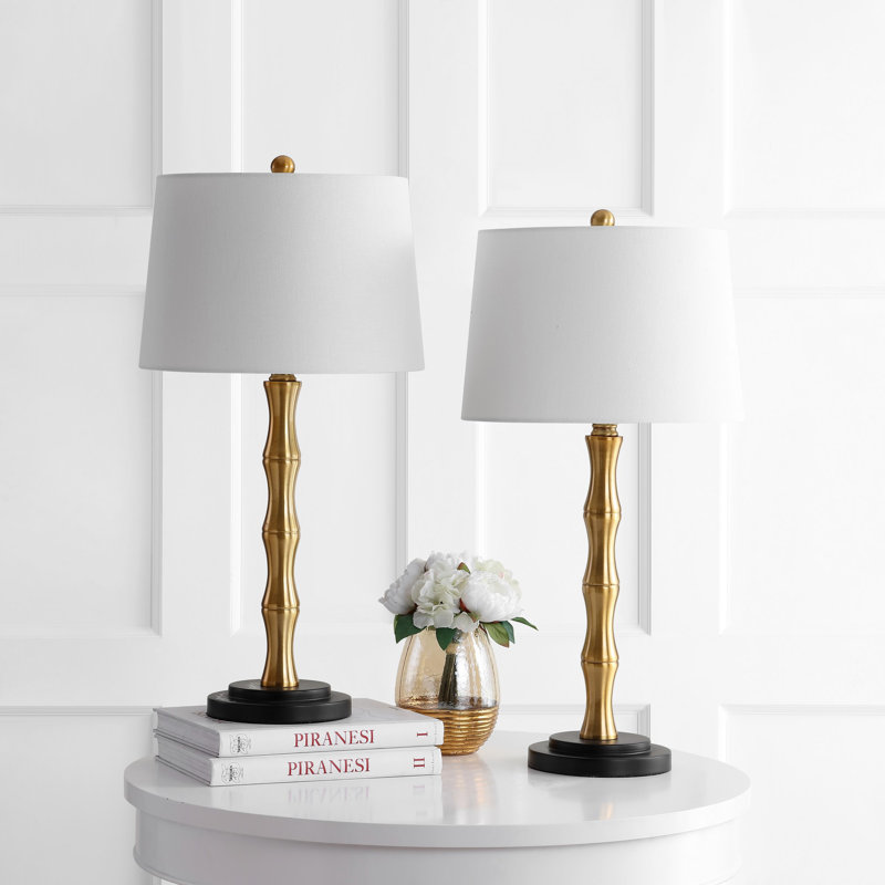 29" table lamp set Cassius
