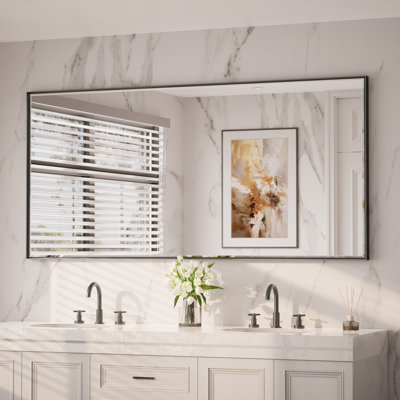 Areiona Beveled Bathroom Accent Vanity Mirror