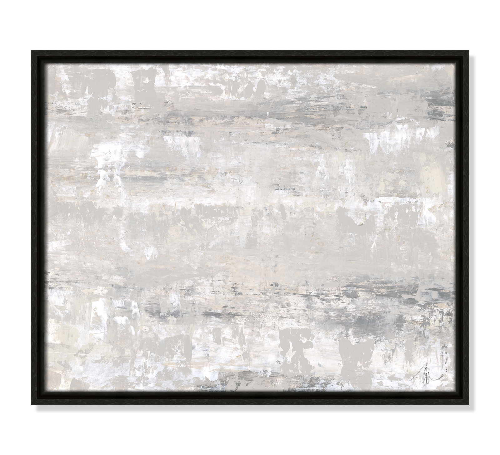 Tryston "Desert Winds" Print by Filippo Ioco, 17.5" H x 21.5" W x 2" D, Espresso Framed Canvas