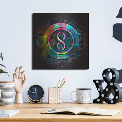 Luxe Metal Art 'Singularity Crypto Power 2' By Epi " Singularity Crypto Power 2 " by Valentyn Artemenko