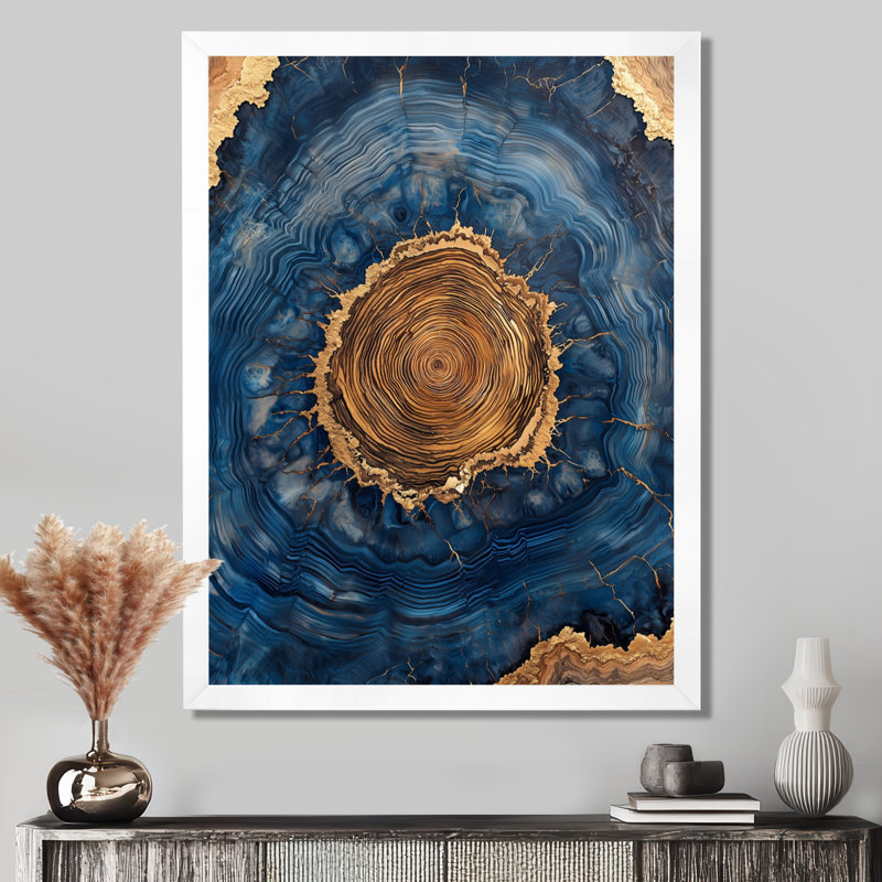 Gilio - ferme, reproduction d'art sur toile, H 20 po x l 12 po, Reproduction encadrée d'une seule photo, Blanc