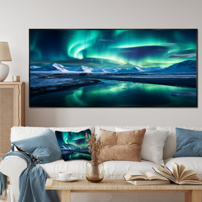Icelandic Borealis Winter s Aurora II - Aurora Borealis Wall Art